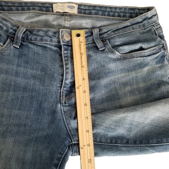 Old Navy Women's Straight Droit Jeans, Size 8 - Picture 9 of 11